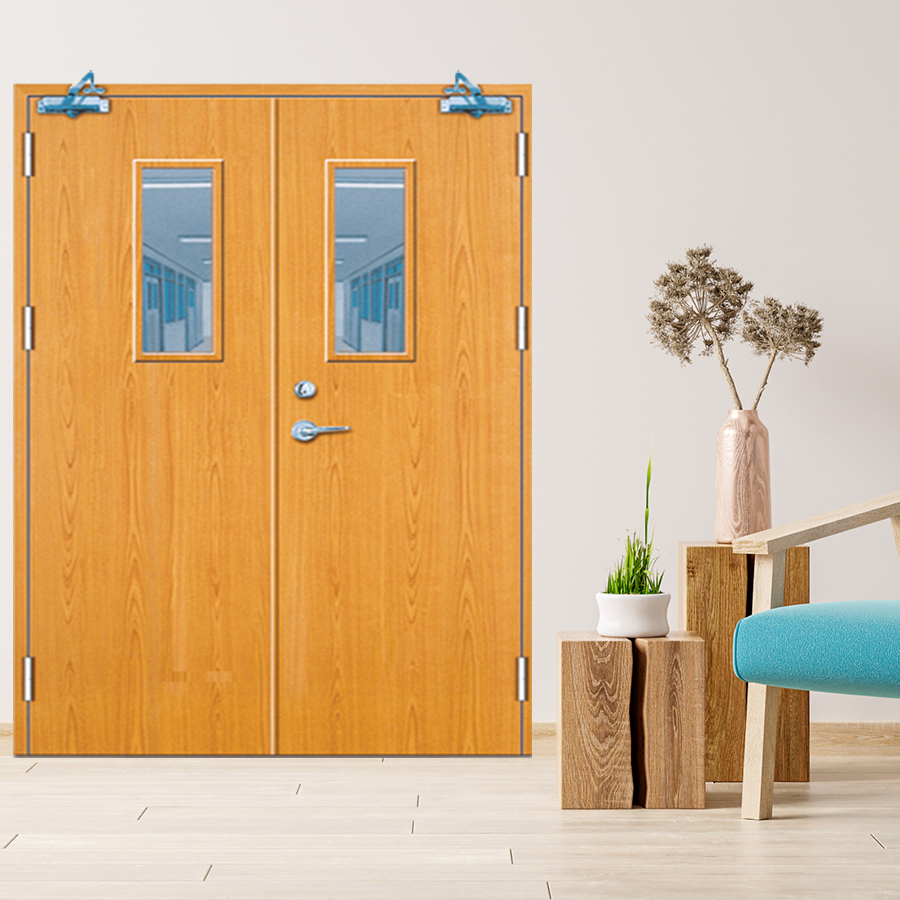 Cửa thép vân gỗ SGD 2