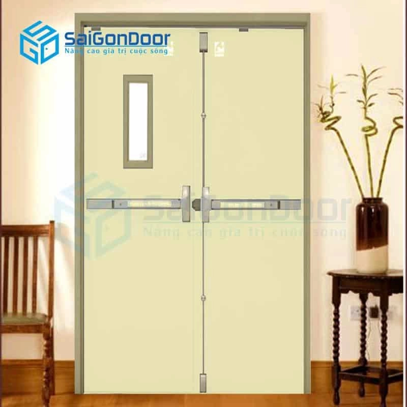 Bảo trì và kiểm tra định kỳ cửa thép 2 cánh chống cháy