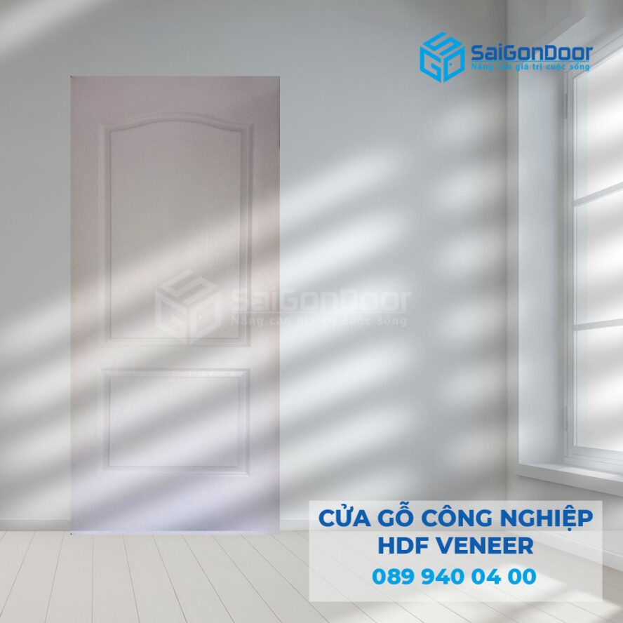 Cửa gỗ công nghiệp HDF Veneer