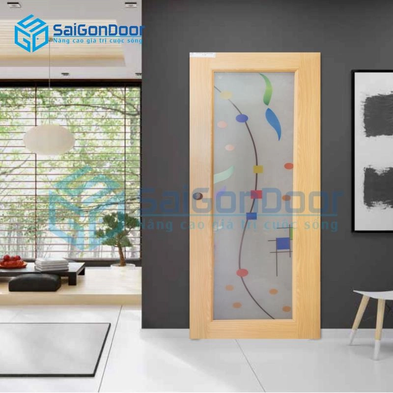 Cửa nhựa ABS phù hợp cho nhà vệ sinh