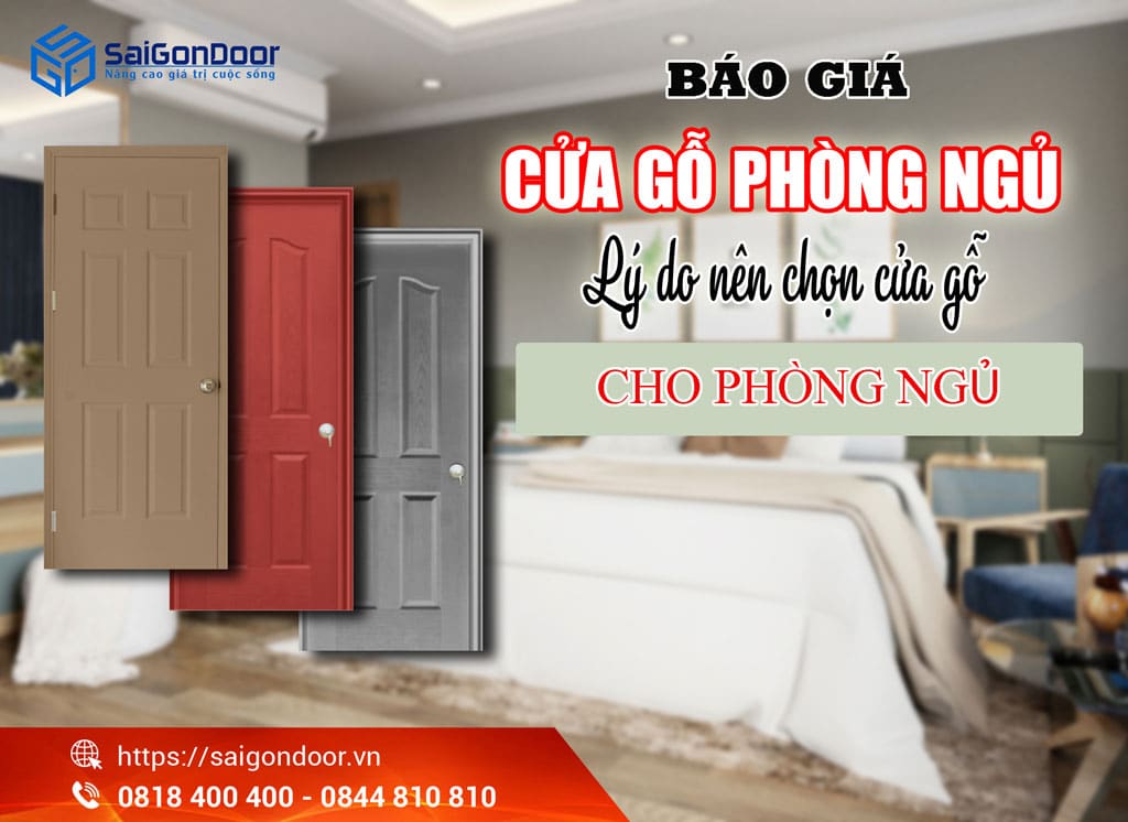 BÁO GIÁ CỬA GỖ PHÒNG NGỦ "GIÁ RẺ