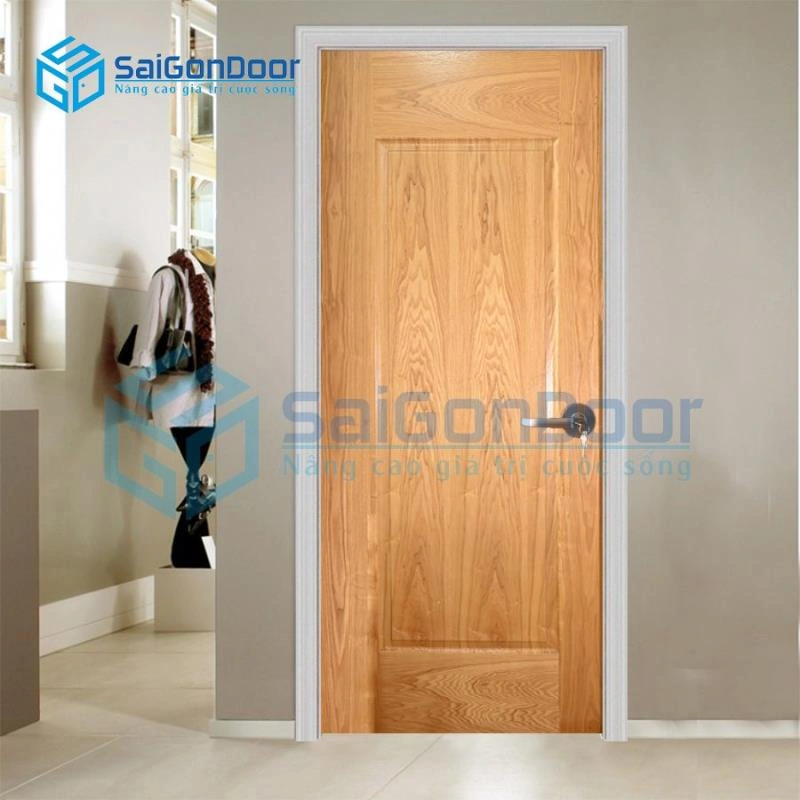 Cửa gỗ HDF VENEER VP1R2-SAPELE