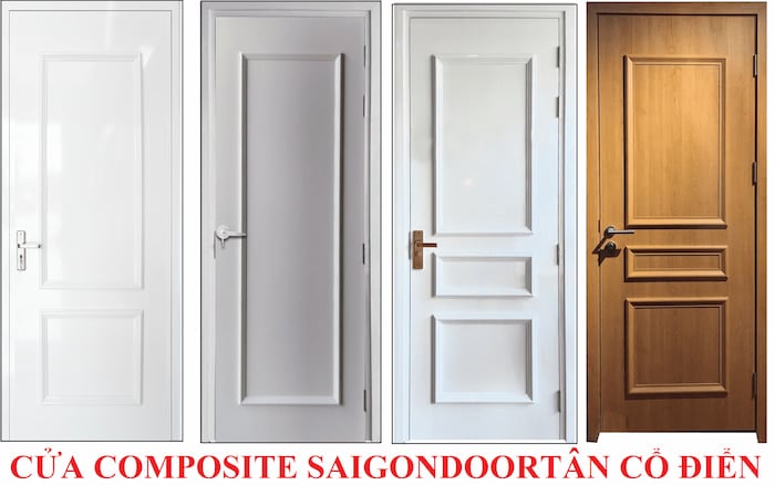 Cửa nhựa gỗ composite SaiGonDoor