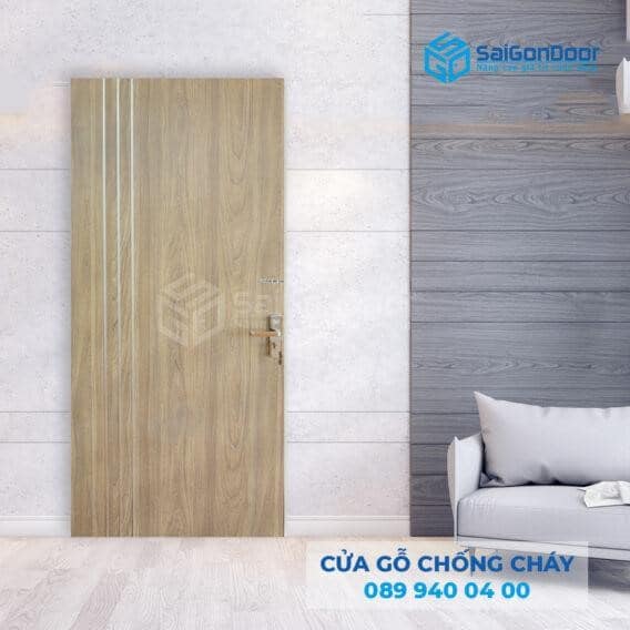 Mẫu cửa gỗ chống cháy