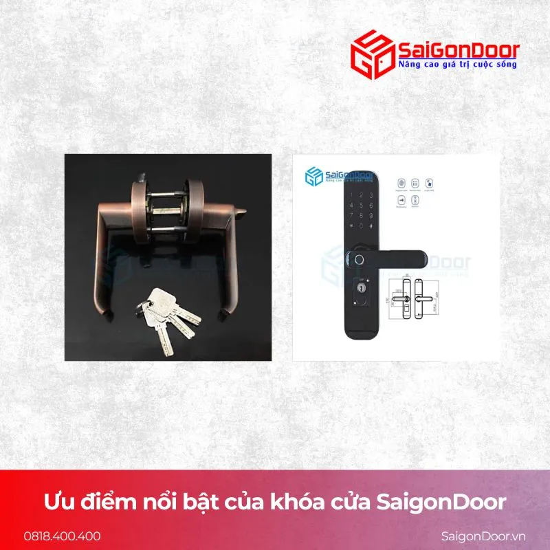 Khóa cửa SaigonDoor