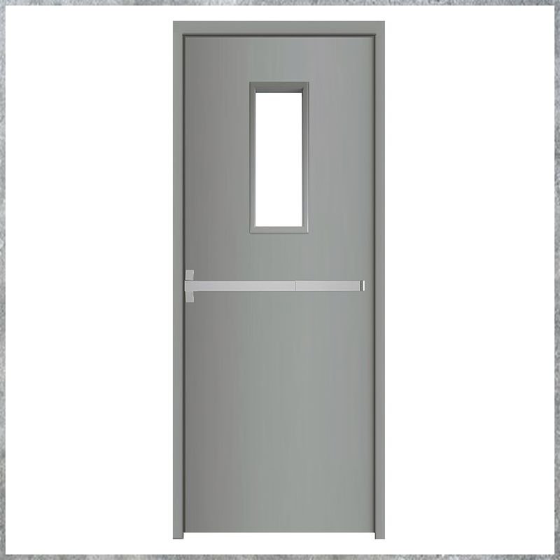 Cửa thép chống cháy TCC P1G1 thanh thoát hiểm đơn
