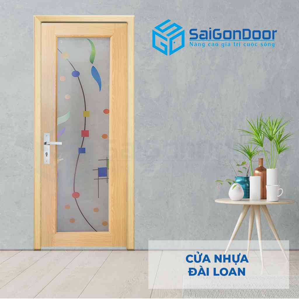 Cửa nhựa Đài Loan YA-80 SGD