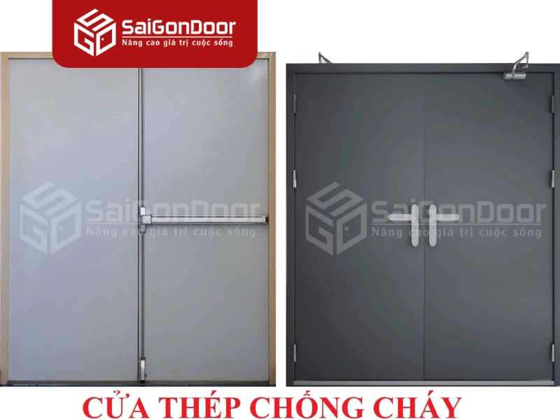  Tiêu chuẩn cửa thép chống cháy 120 phút