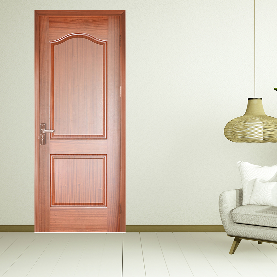 CỬA GỖ PHÒNG NGỦ PN  HDF Veneer 2A-xoan dao