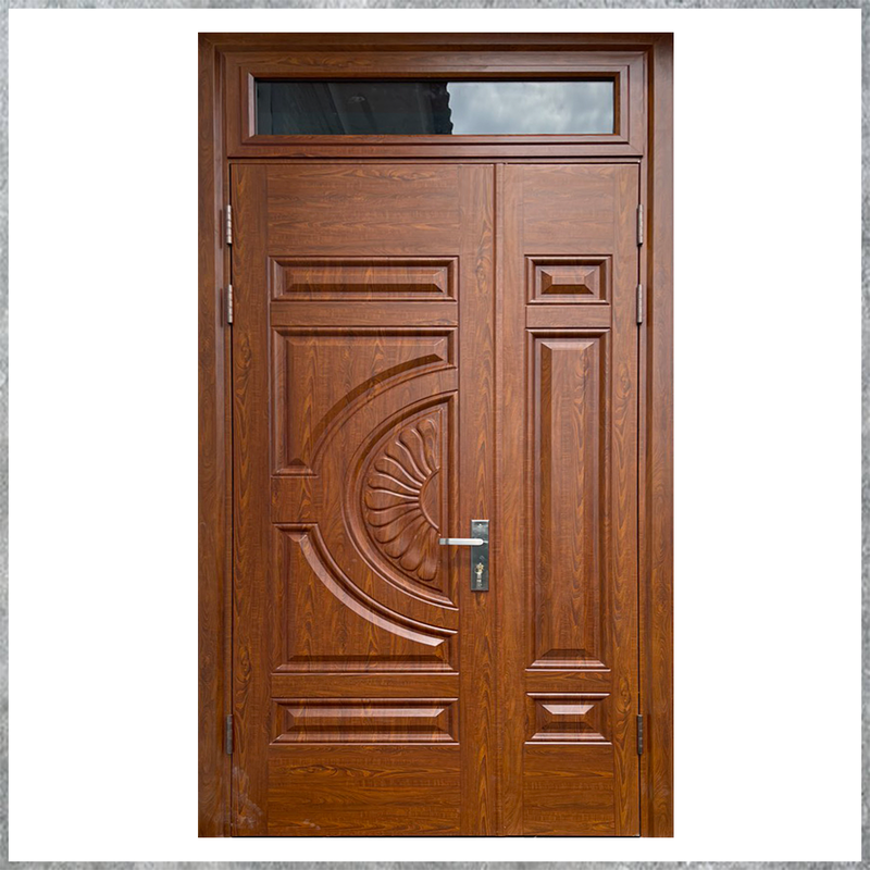 Cửa Thép Vân Gỗ SGD-KM.TVG-2CL-9