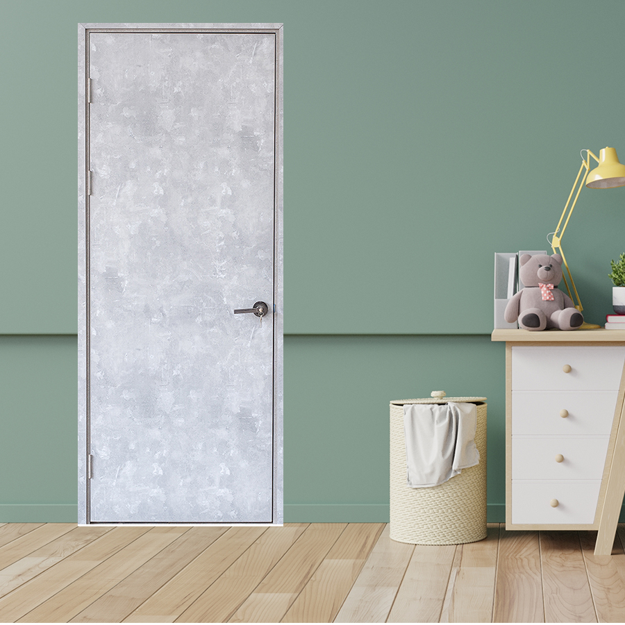 CỬA GỖ PHÒNG NGỦ PN MDF melamine P1 van da