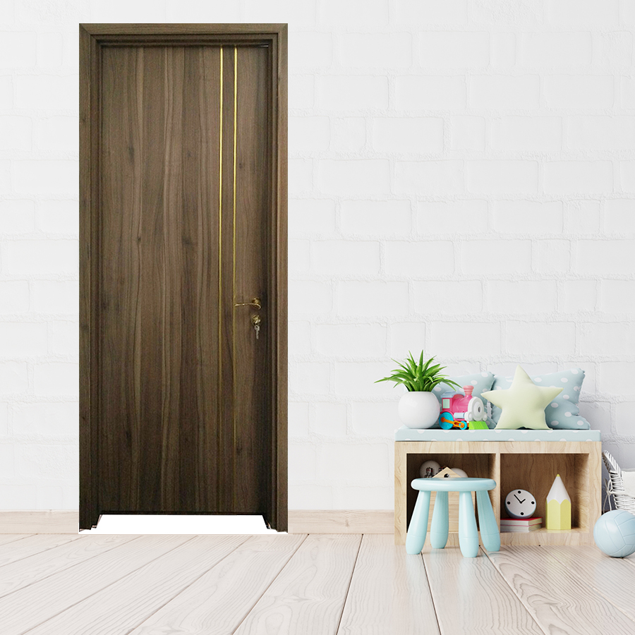 CỬA GỖ NHÀ TẮM SGD Cua go MDF Melamine P1R2-4