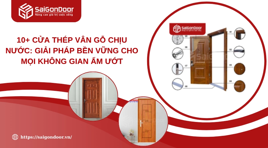 10+ Cửa Thép Vân Gỗ Chịu Nước: Giải Pháp Bền Vững Cho Mọi Không Gian Ẩm Ướt