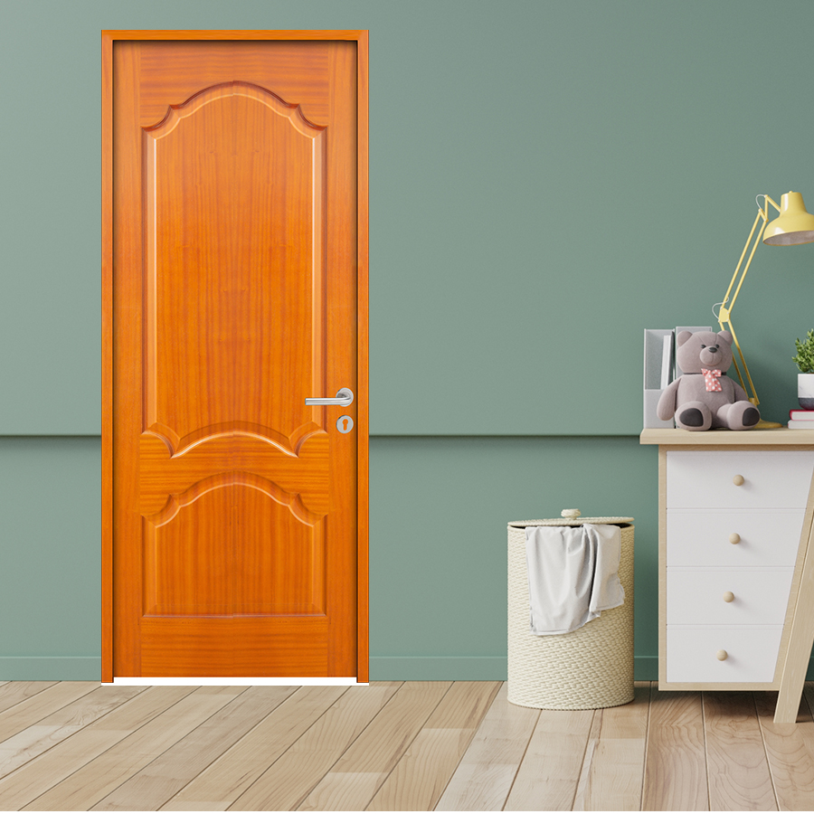 CỬA GỖ PHÒNG NGỦ PN HDF Veneer 2A lum xoan dao
