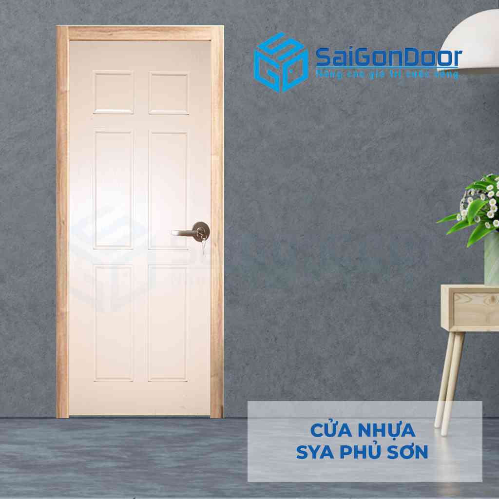 Mẫu cửa phòng ngủ nhựa composite SYA 105