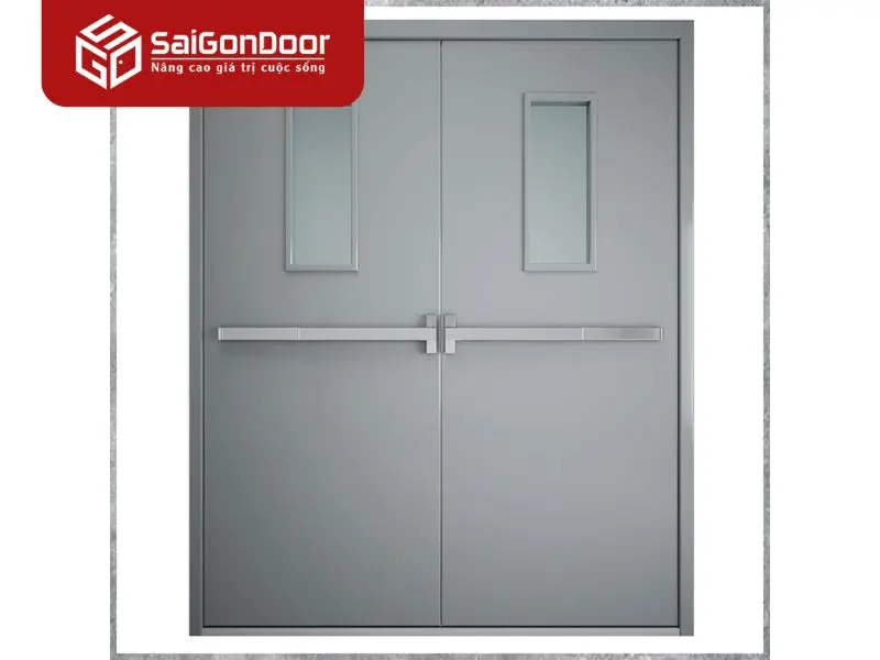 Vận chuyển cửa thép chống cháy 