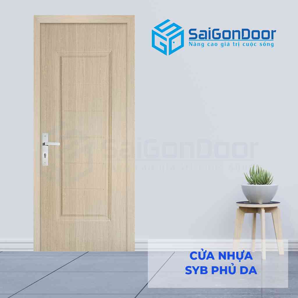 Mẫu cửa nhựa gỗ chịu nước 102