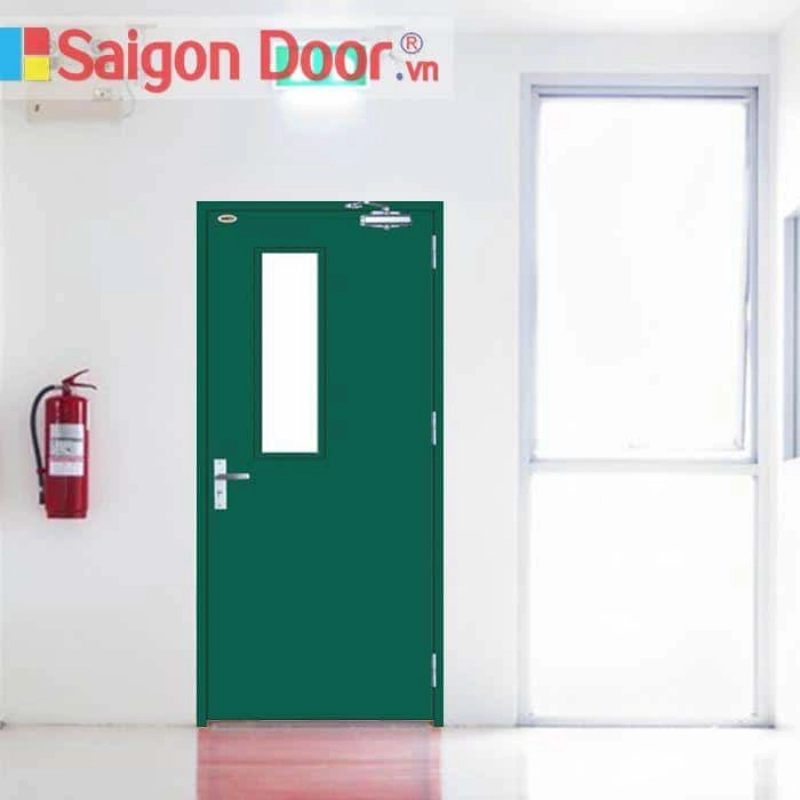 Cửa chống cháy mở hai chiều tăng cường an toàn thoát hiểm