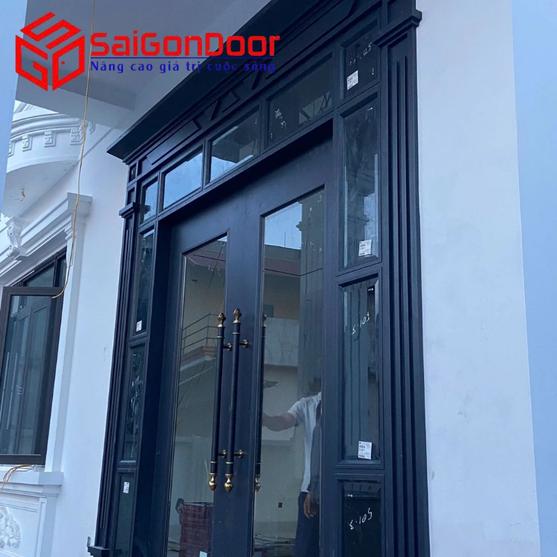 Thi công lắp đặt cửa thép vân gỗ tại phường Tam Thắng Vũng Tàu