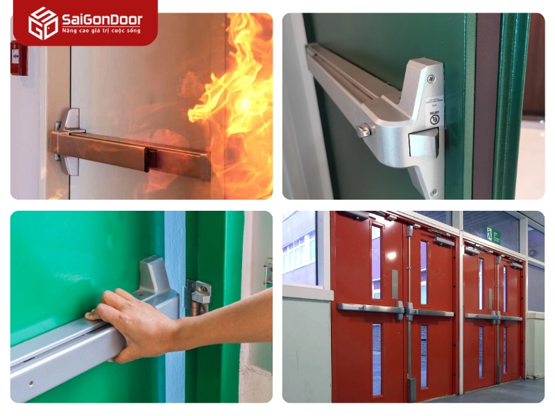 Đặc điểm nổi bật và lợi ích vượt trội của cửa thép chống cháy Sài Gòn Door