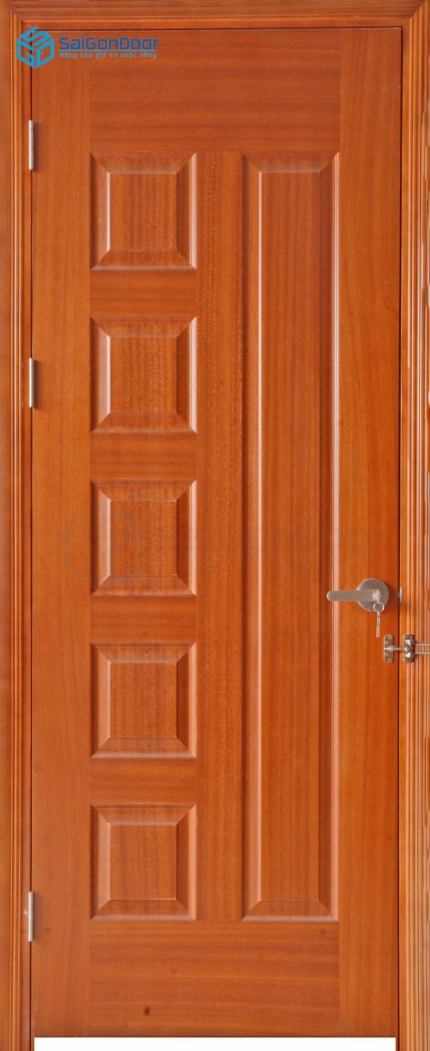 WOODEN DOOR HDF VENEER Veneer 6B-xoan dao