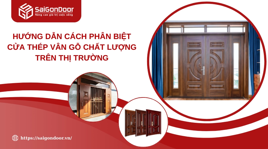Hướng Dẫn Cách Phân Biệt Cửa Thép Vân Gỗ Chất Lượng Trên Thị Trường