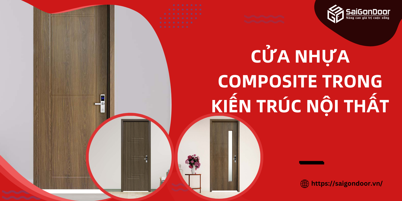 Cửa Nhựa Composite Trong Kiến Trúc Nội Thất Công Trình Mới