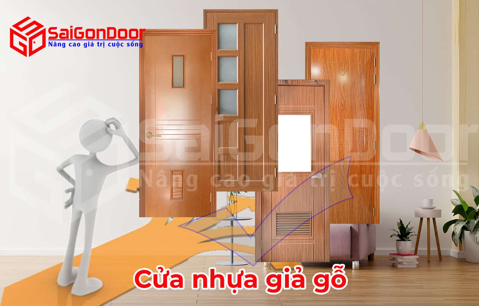 Cửa nhựa giả gỗ composite 3PN trắng 13 cua nhua gia go 1