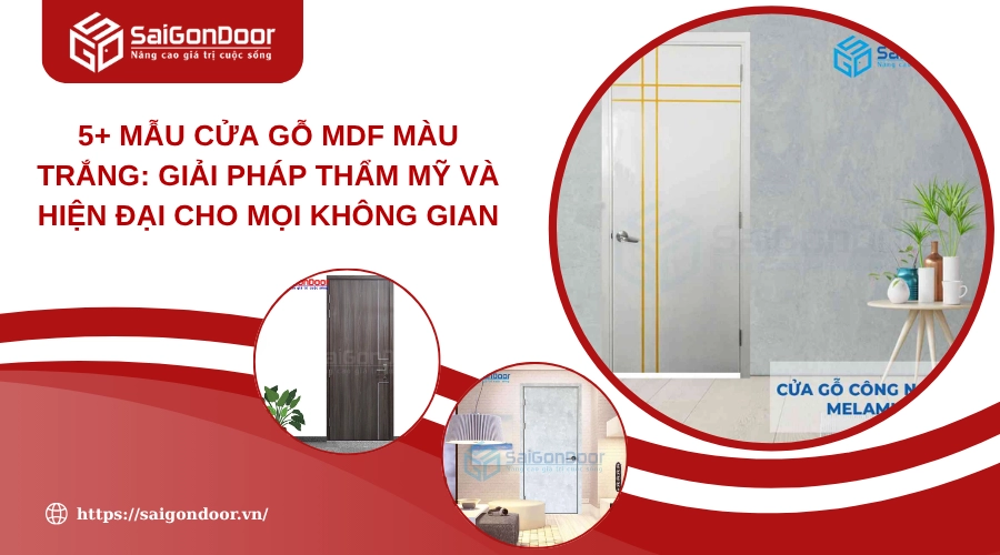 5+ Mẫu Cửa Gỗ MDF Màu Xám: Lựa Chọn Hiện Đại, Sang Trọng Cho Mọi Không Gian