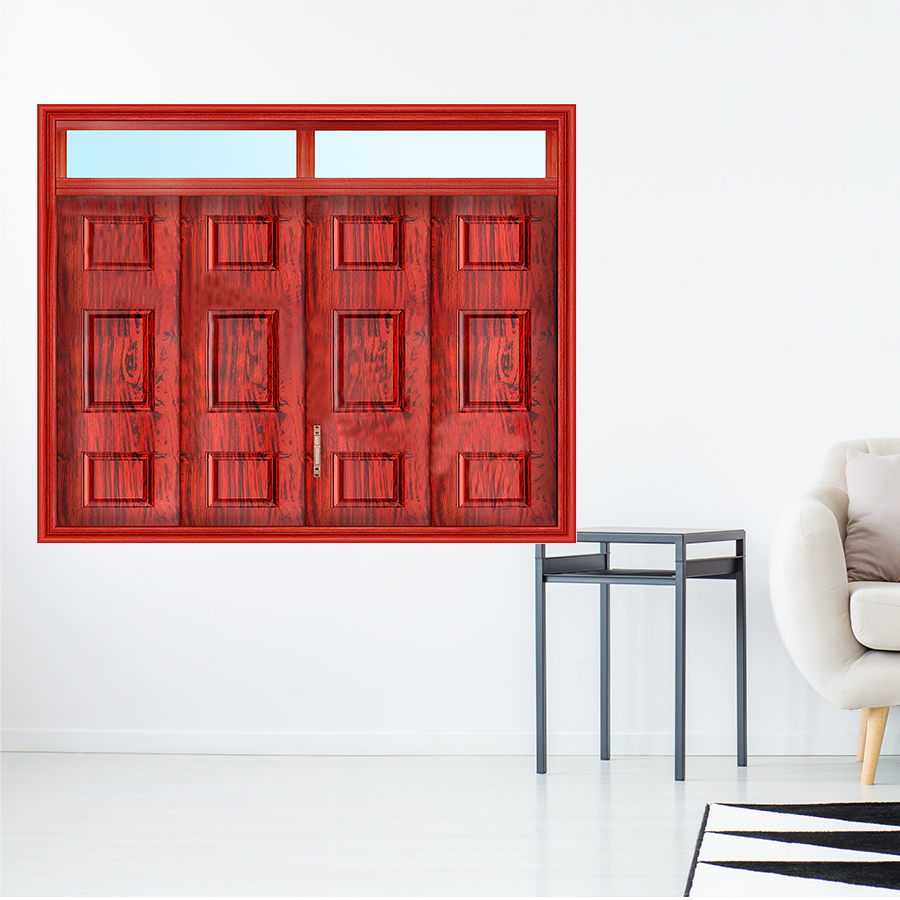 Cửa thép vân gỗ SGD CS4H11