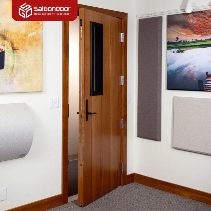 Những yếu tố then chốt quyết định hiệu quả cách âm của cửa