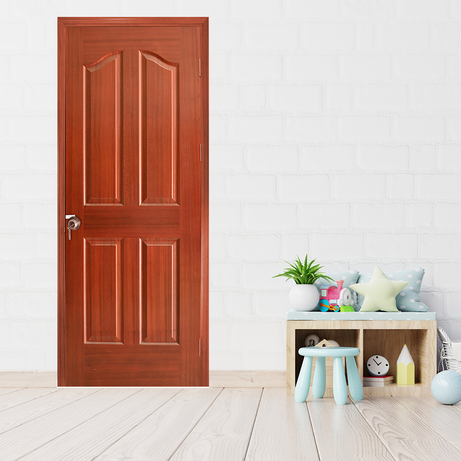 CỬA GỖ PHÒNG NGỦ PN HDF Veneer 4A-Cam xe (4)
