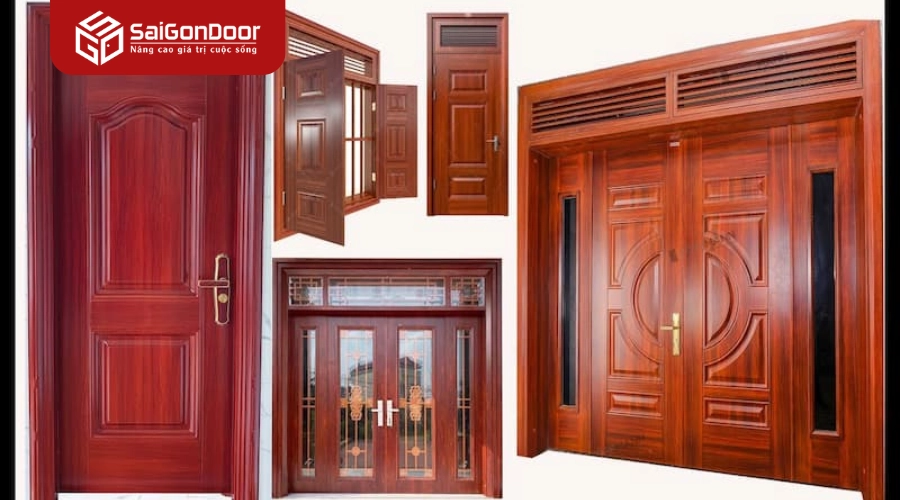 Tại sao cần phân biệt cửa thép vân gỗ chất lượng?