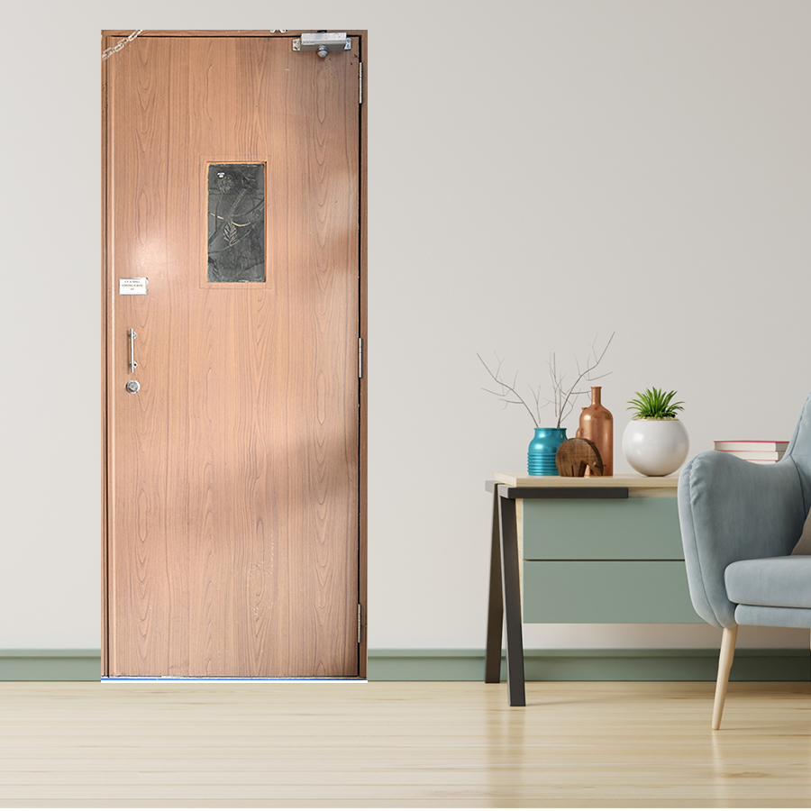 Cửa thép chống cháy TCCVG.P1G1-60P