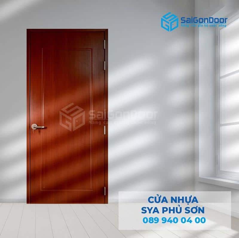 Cửa nhựa SYA phủ sơn có nhiều ưu điểm nổi bật