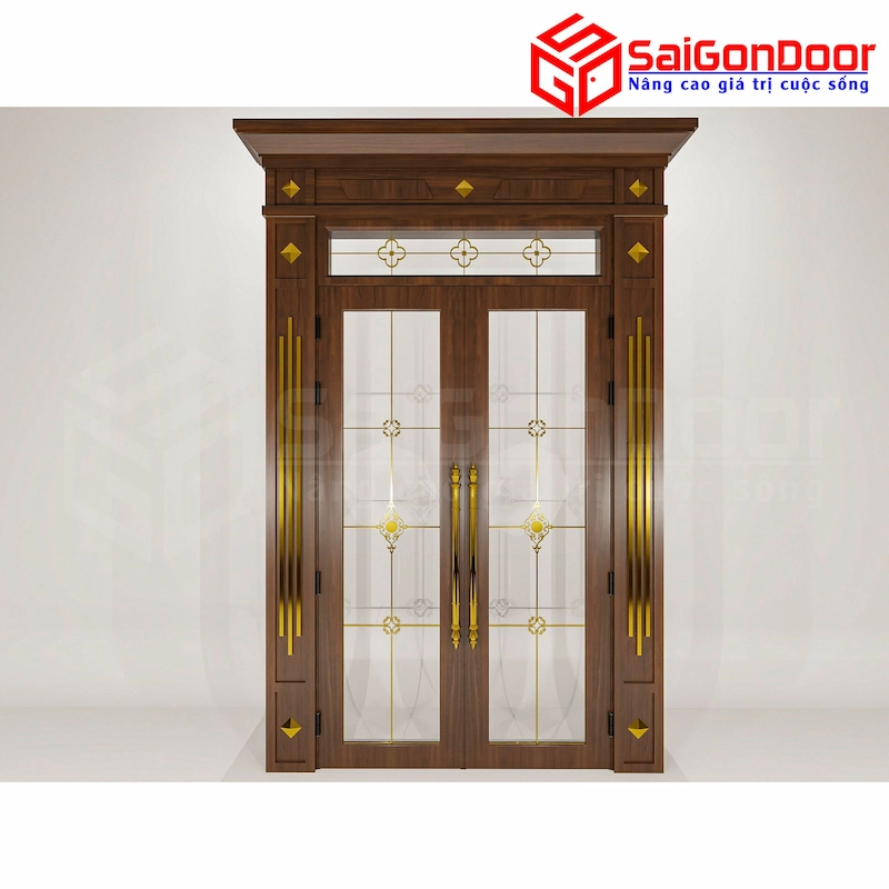 bảng màu nhôm giả gỗ