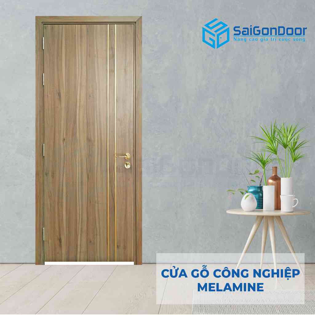 CỬA GỖ CÔNG NGHIỆP MDF MELAMINE P1R2-4