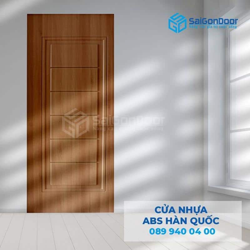 Mẫu cửa nhựa ABS dùng làm cửa nhà tắm 2021