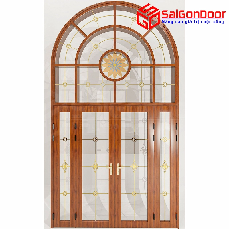 cửa xingfa vân gỗ