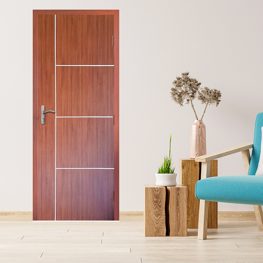 Mẫu cửa nhựa nhà vệ sinh KOS 101D