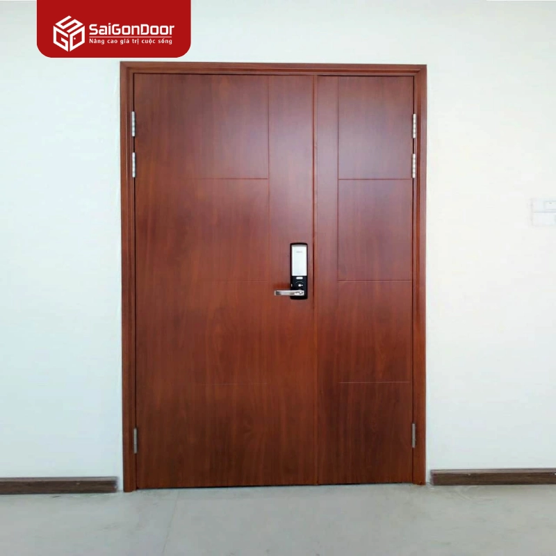 Cửa thép vân gỗ SGD 23