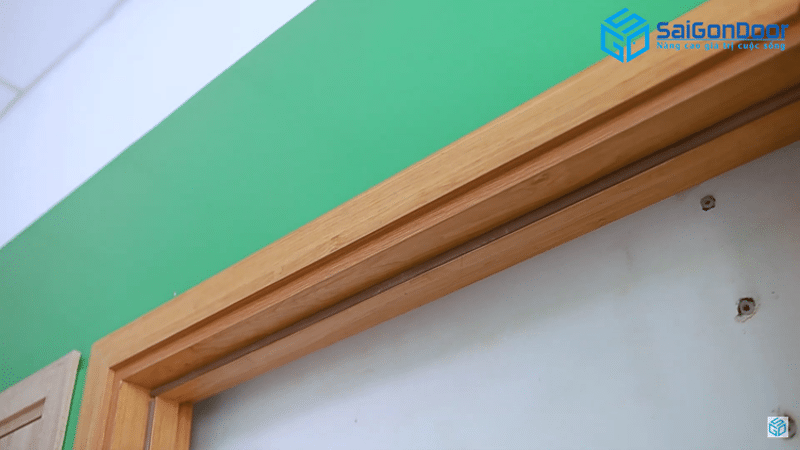 Thời gian lắp đặt bộ cửa gỗ công nghiệp MDF Melamine nhanh chóng