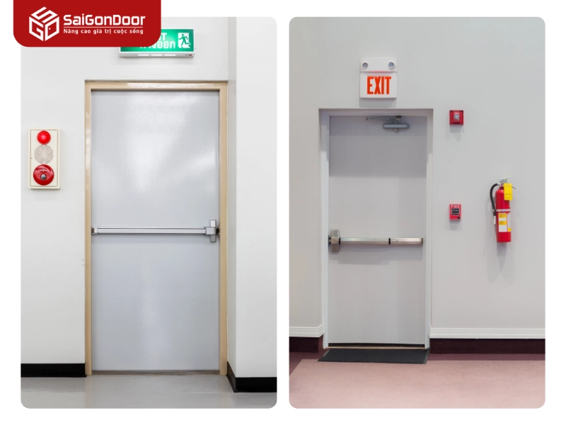 Cửa Thép Chống Cháy Xã Thái Mỹ