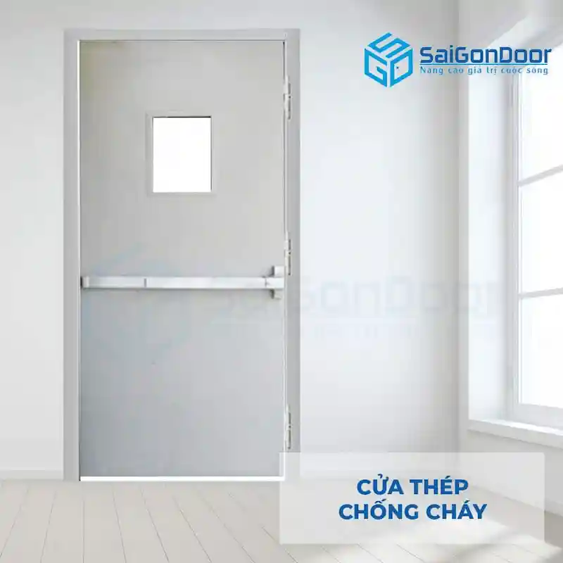 Các loại cửa thép chống cháy