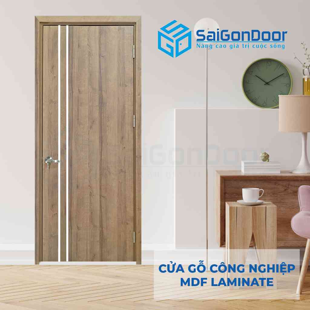 Cửa cách nhiệt MDF Laminate P1R2(3) SGD