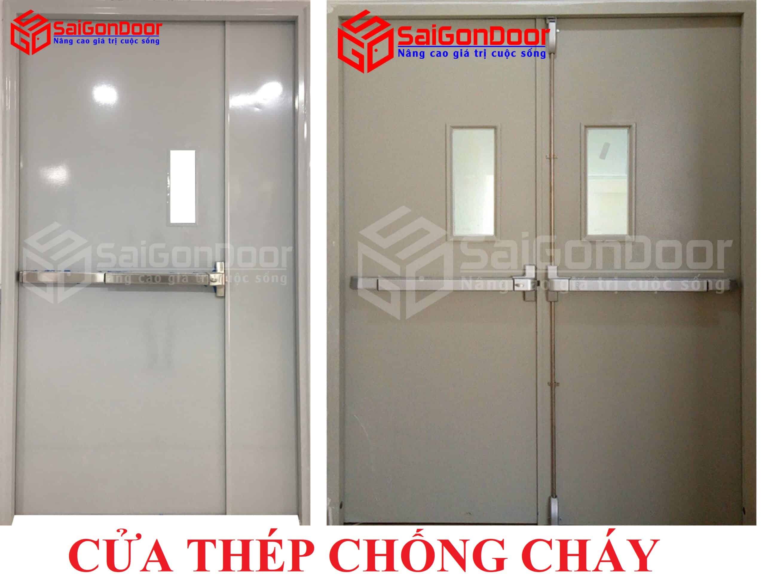 Cửa thép chống cháy 