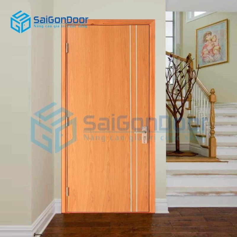 Cửa gỗ HDF Veneer VP1R2-OAK