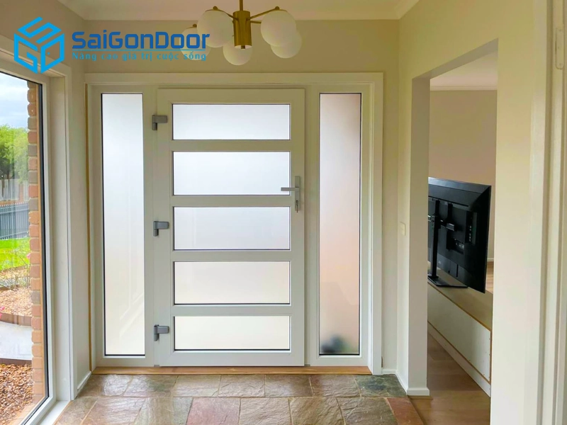 Các mẫu cửa nhựa lõi thép uPVC phổ biến tại Sài Gòn Door