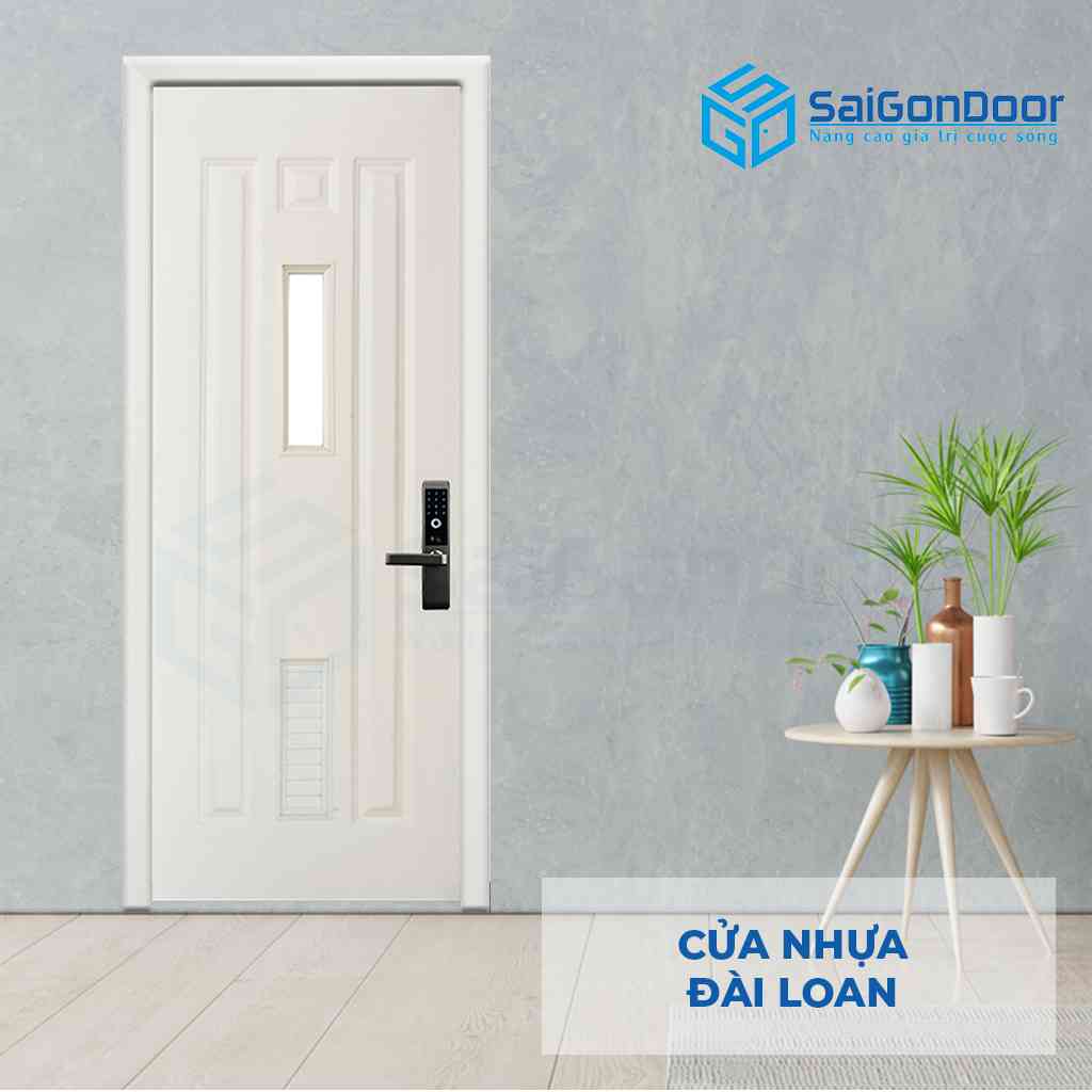 CỬA NHỰA ĐÀI LOAN DL  01-802 Ag