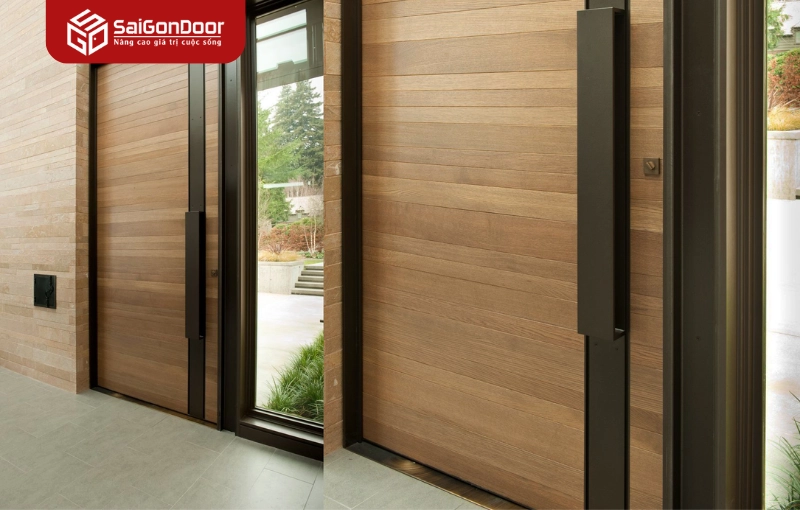 Ưu điểm nổi bật của cửa gỗ tự nhiên Saigondoor